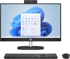 HP AIO 24-cr0124nh i5-1355U 8GB/512GBSSD/23.8FHD/NT/DOS/JET-BLACK/ENG (91H64EA#BH5)